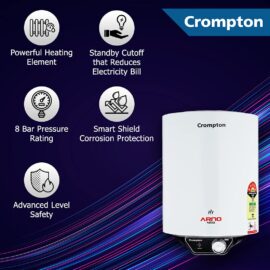 Crompton Arno Neo 15-L 5 Star Rated Storage Water Heater (Geyser) with Advanced 3 Level Safety