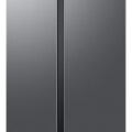 Samsung 653 L, 3 Star, Frost Free, Double Door, Convertible 5-in-1 Digital Inverter, Side By Side AI Enabled Smart Refrigerator with WiFi (RS76CG8003S9HL, Silver, Refined Inox, 2024 Model)